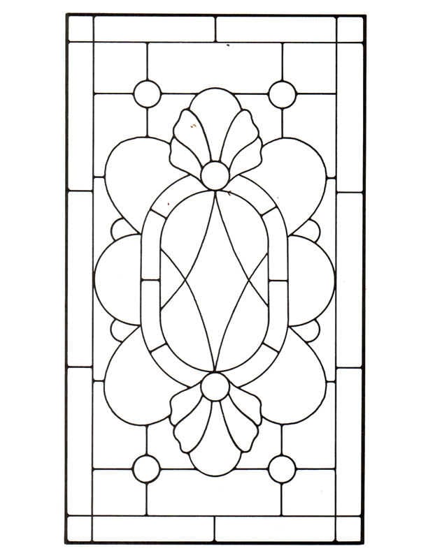 45 Simple Stained Glass Patterns | Guide Patterns