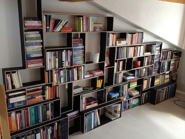 40 Easy DIY Bookshelf Plans  Guide Patterns