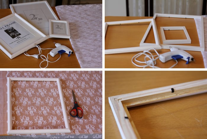 how to make a wooden photo frame at home