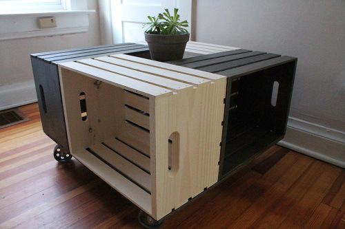 20 DIY Wooden Crate Coffee Tables  Guide Patterns