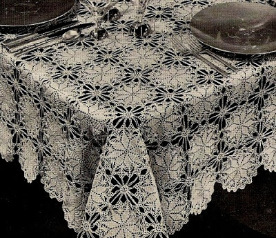 18 Easy Crochet Lace Tablecloth Patterns | Guide Patterns
