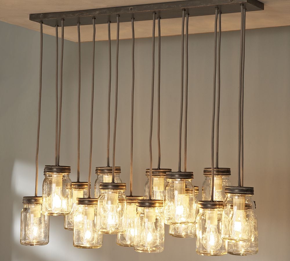 18 DIY Mason Jar Chandelier Ideas | Guide Patterns