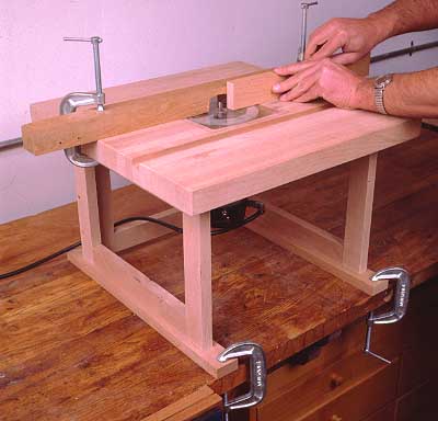 Homemade Benchtop Router Table PDF Plans – Woodworking Resources