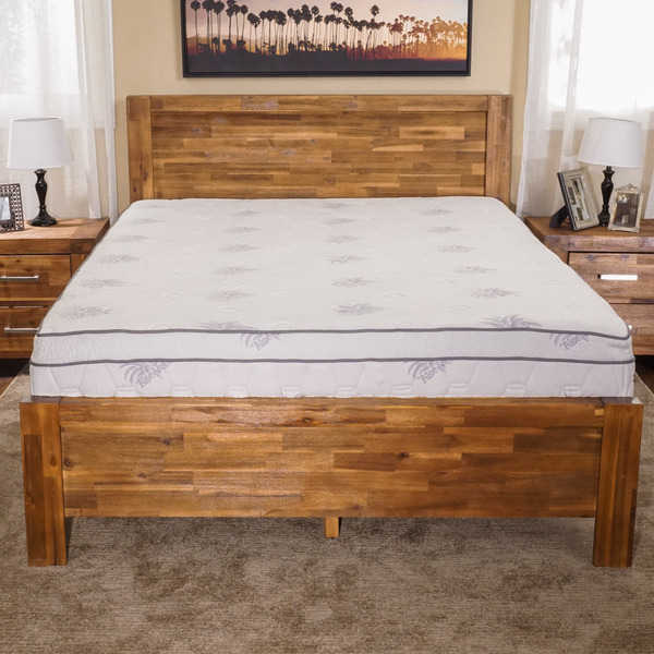 wooden queen bed frame
