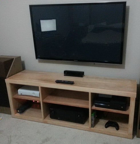 13 DIY Plans for Building a TV Stand  Guide Patterns