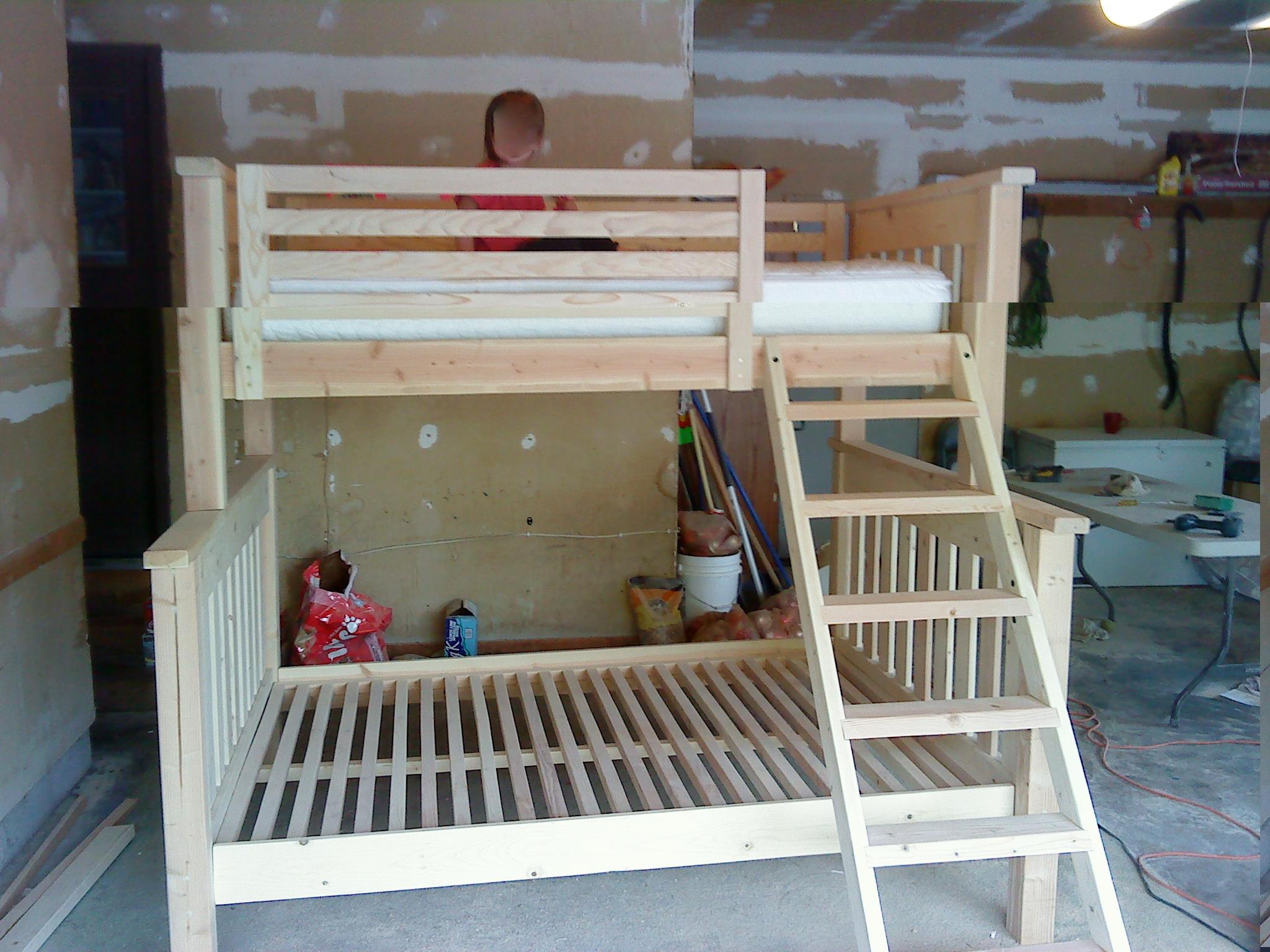 Twin Over Full Bunk Bed Plans