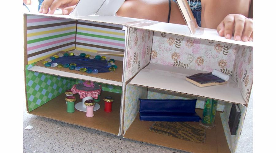13 Cardboard Dollhouse Plans Guide Patterns