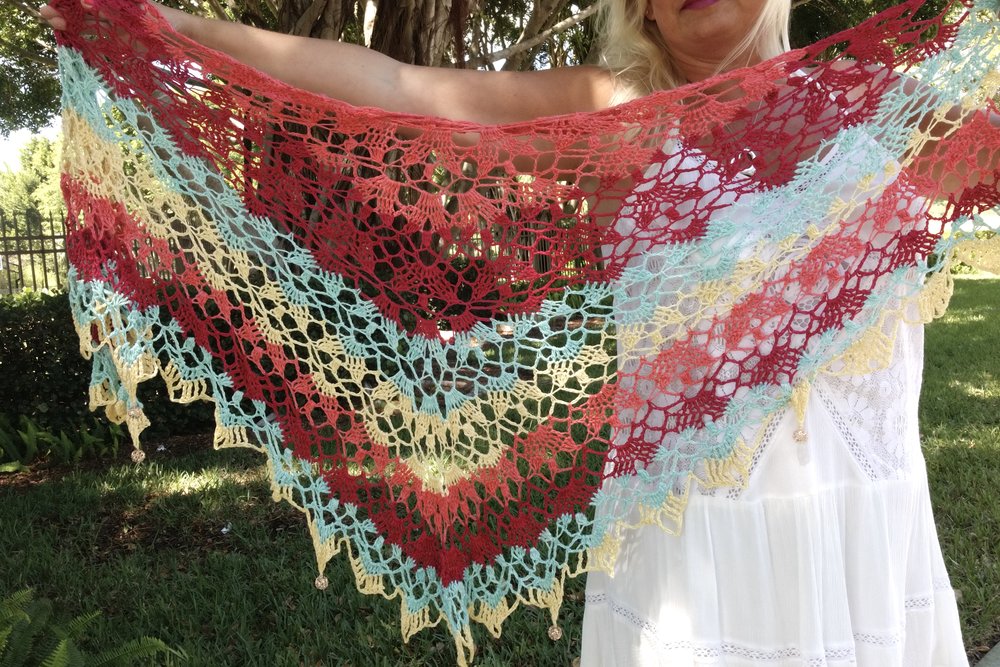 40 Free Crochet Shawl Patterns | Guide Patterns