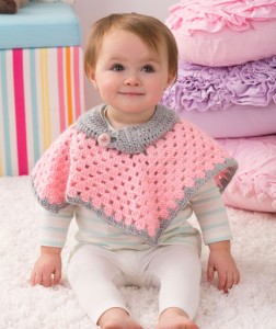 Baby Poncho Crochet Pattern