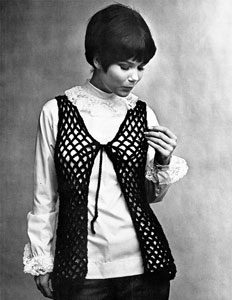 Black Crochet Vest Pattern