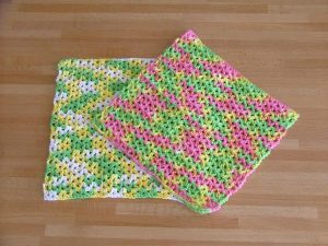 Crochet Dishcloth Pattern Tutorial