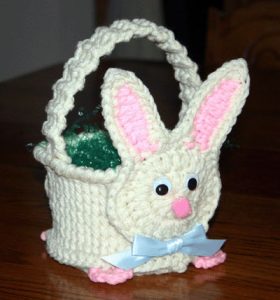 Crochet Easter Basket Pattern