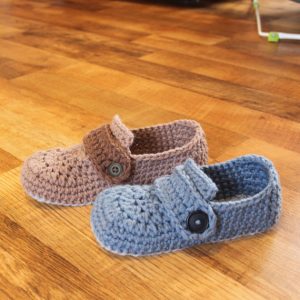 Crochet Men’s Slippers Pattern