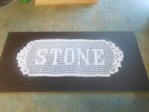 Crochet Name Doily Pattern