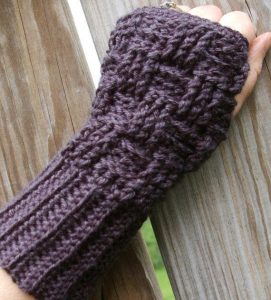 Crochet Pattern for Fingerless Gloves
