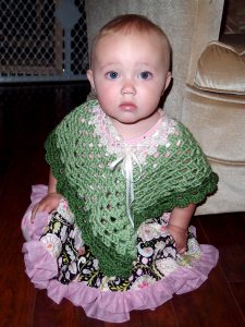 Crochet Poncho Pattern for Kids