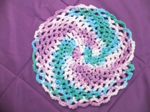 Crocheted Dishcloth Pattern