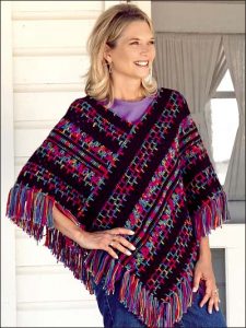 Crocheted Poncho Pattern