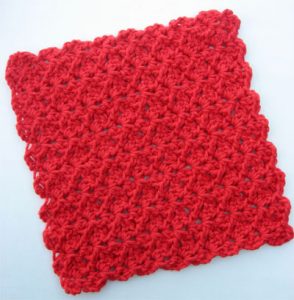 Easy Crochet Dishcloth Pattern