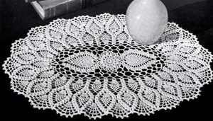 Free Crochet Pineapple Doily Pattern