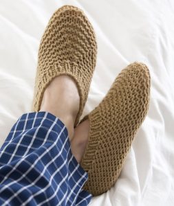 Free Pattern for Crochet Slippers for Men