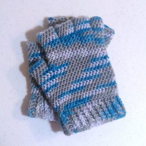 Men’s Fingerless Gloves Crochet Pattern