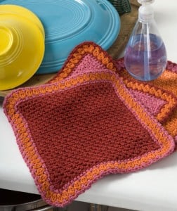 Quick and Easy Crochet Dishcloth