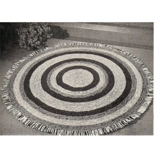 Simple Crochet Rug Pattern