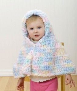 Toddler Poncho Crochet Pattern