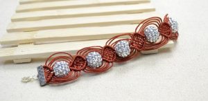 Beaded Macrame Bracelet