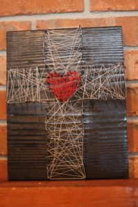 Cross String Art