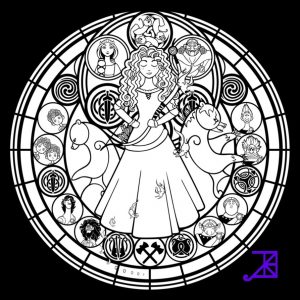 Disney Stained Glass Pattern