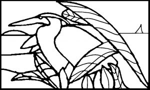 Free Stained Glass Pattern Birds