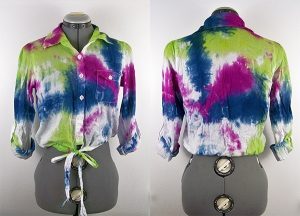 Long Sleeve Tie Dye Shirt