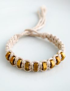 Macrame Square Knot Bracelet