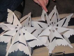 Paper 3D Snowflake
