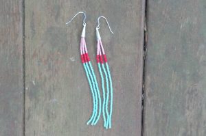 Seed Bead Earrings Instructions