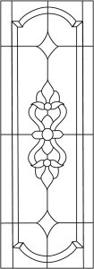 Stained Glass Panel Pattern