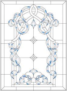 Stained Glass Window Pattern