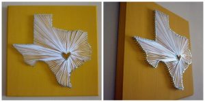 Texas String Art Pattern