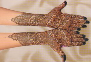 Indian Mehndi Design for Hands