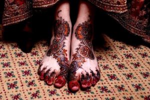 Mehndi Design for Feet