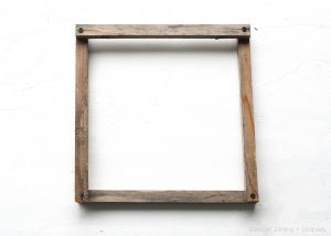 DIY Wood Picture Frame