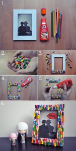 Easy Picture Frame DIY