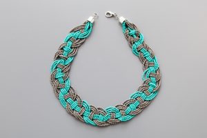 Woven Seed Bead Necklace