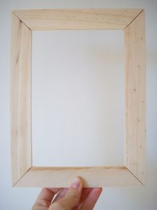 Wood Picture Frame DIY