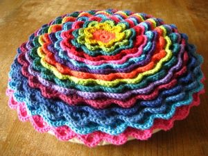 Crochet Flower Pillow Pattern