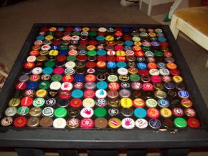 Beer Cap Table Design