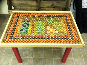 Bottle Cap Table