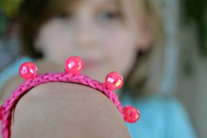 Crochet Bracelet with Beads